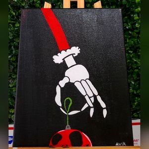 Scary Christmas Acrylic Paint